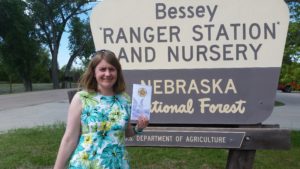 Me at the Nebraska National Forest